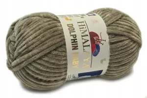 HIMALAYA GRUBA włóczka DOLPHIN BABY oliwkowobeżowy 80376