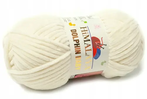 HIMALAYA GRUBA włóczka DOLPHIN BABY BUDYNIOWA 80375  - Sklep online Niteczka
