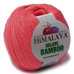 BAMBOO włóczka BAMBUS BAWEŁNA 100g KOL c.koral 09