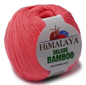 BAMBOO włóczka BAMBUS BAWEŁNA 100g KOL c.koral 09