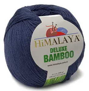 BAMBOO włóczka BAMBUS BAWEŁNA 100g KOL c.jeans 28