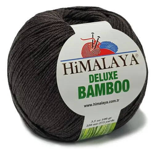 BAMBOO włóczka BAMBUS BAWEŁNA 100g KOLORY brąz 23  - Sklep i pasmanteria Niteczka
