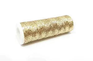 METALIZOWANE nici METALUX 01 jasne ZŁOTE 60m.