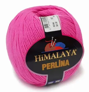 PERLINA włóczka BAWEŁNA 50% AKRYL 100g różowy 130