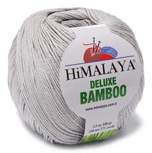 BAMBOO włóczka BAMBUS BAWEŁNA 100g KOLORYpopiel 25