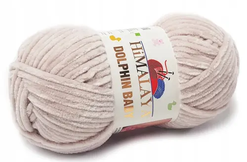 Gruba włóczka cappuccino Himalaya Dolphin Baby - Niteczka