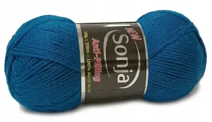 NEW SONJA 100% akryl ANTI-PILLING turkusowy 80
