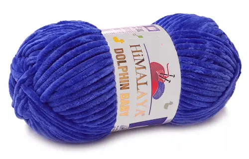 HIMALAYA GRUBA włóczka DOLPHIN BABY chaber 80329  - Sklep i pasmanteria Niteczka