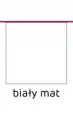 biały mat voster