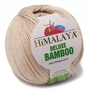 BAMBOO włóczka BAMBUS BAWEŁNA 100g KOLORY beż 21