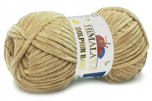 Włóczka Himalaya Dolphin Baby 80365 - kolor beżowy - Niteczka