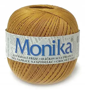 KORDONEK MONIKA bawełna jak MAXI 550m. ZŁOTY 7154