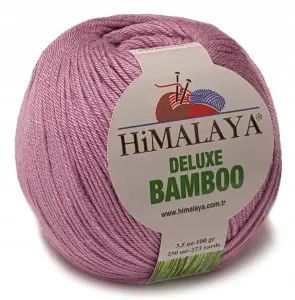 BAMBOO włóczka BAMBUS BAWEŁNA 100g KOL wrzosowy 42