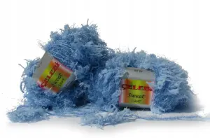 SWEET włóczka FANTAZYJNA ORYGINALNA nitka BŁĘKIT