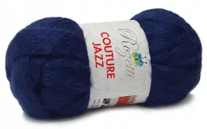 Rozetti COUTURE JAZZ extra GRUBA włóczka GRANAT 08