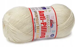 HIMALAYA włóczka EVERYDAY BEBE LUX ecru 70402