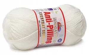 HIMALAYA włóczka EVERYDAY BEBE LUX biały 70401