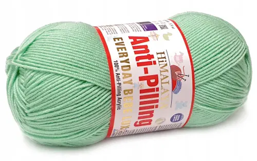 HIMALAYA włóczka EVERYDAY BEBE LUX seledyn 70434  - Sklep i pasmanteria Niteczka