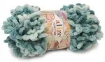 Włóczka na palce PUFFY FINE COLOR 6064 morski