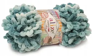 Włóczka na palce PUFFY FINE COLOR 6064 morski