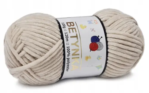 Betynka: miękka włóczka na maskotki Capucino | Niteczka.pl