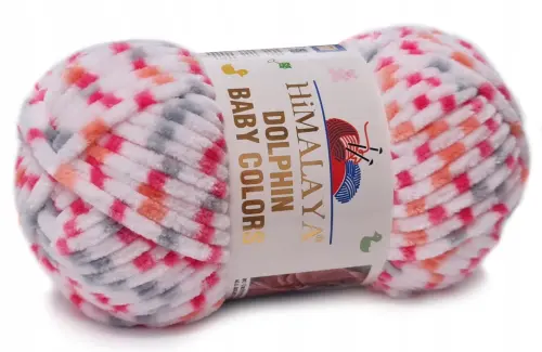 HIMALAYA GRUBA włóczka DOLPHIN BABY COLORS 80420  - Sklep i pasmanteria Niteczka