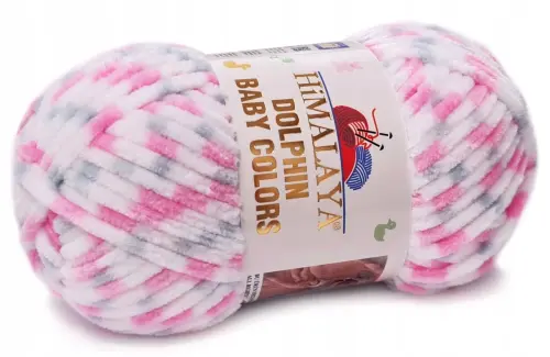 HIMALAYA GRUBA włóczka DOLPHIN BABY COLORS 80418  - Sklep i pasmanteria Niteczka