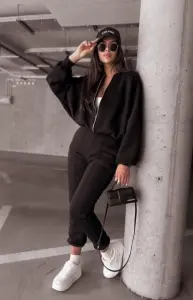 Komplet BOMBÈR Kurtka & Spodnie Black DRES