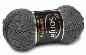 NEW SONJA 100% akryl ANTI-PILLING szary 29