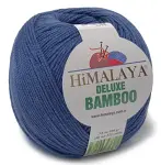 BAMBOO włóczka BAMBUS BAWEŁNA 100g KOLORY jeans 27