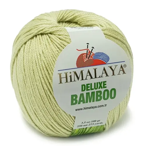 BAMBOO włóczka BAMBUS BAWEŁNA 100g KOL pistacja 31  - Sklep i pasmanteria Niteczka